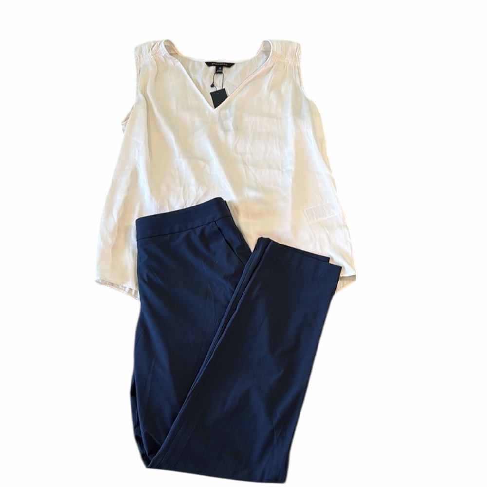 NWT Women’s Banana Republic sleeveless top and pants